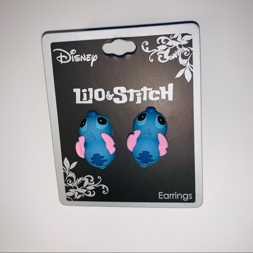 Disney Lilo & Stitch Biting Stud Earrings